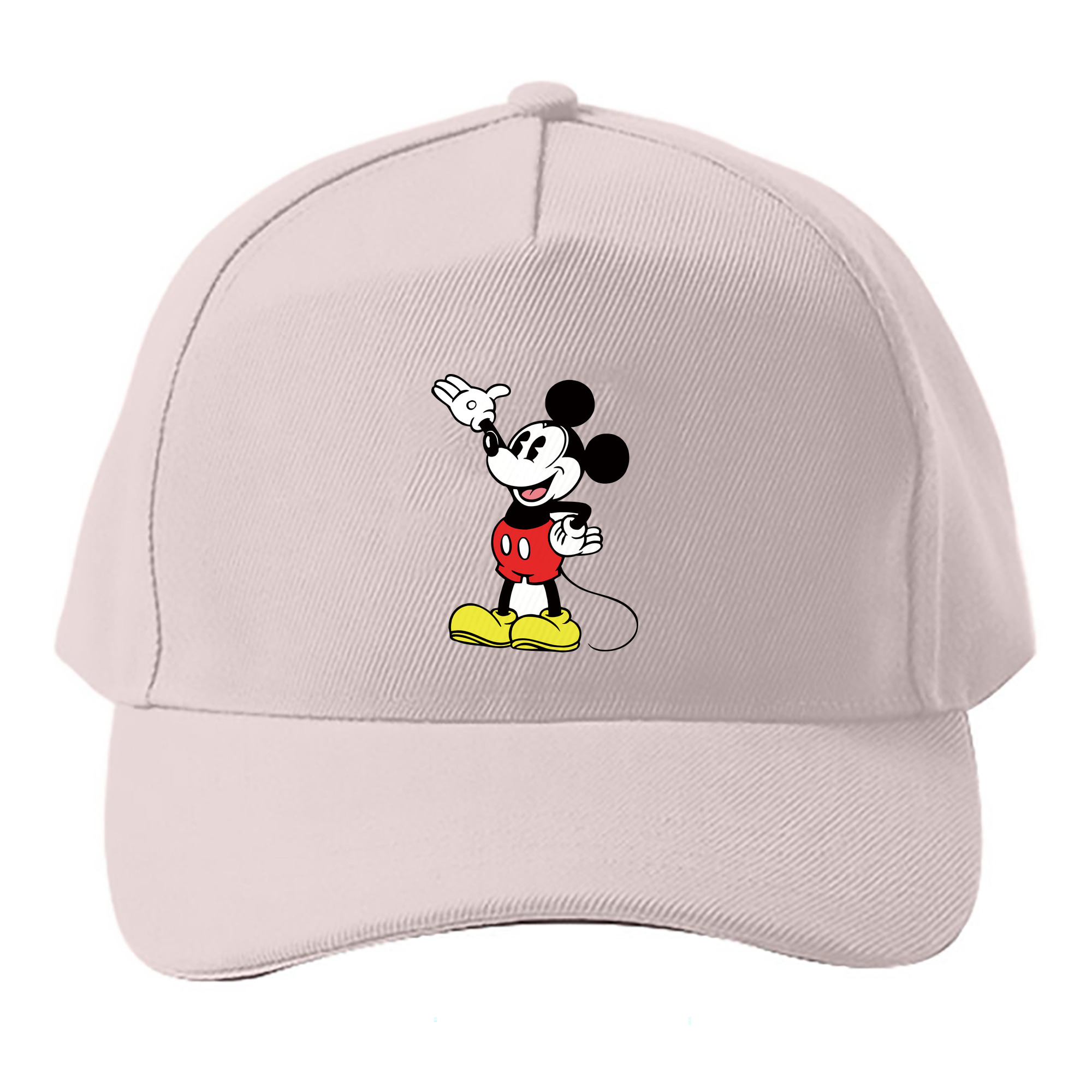 （画像用） ミッキーマウス Mickey Mouse ベースボールキャップ 綿100％ 男女兼用 帽子 スポーツ